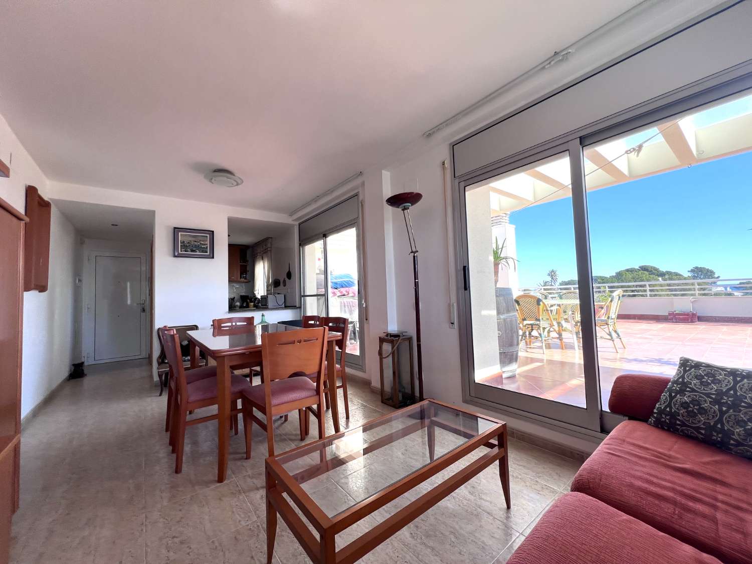 Ático con vistas al mar