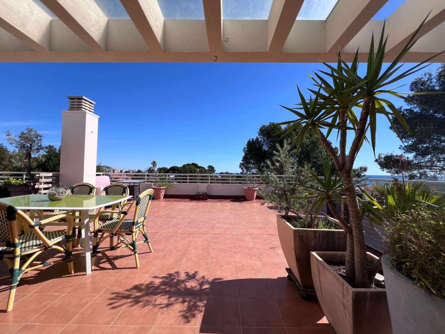 Ático con vistas al mar